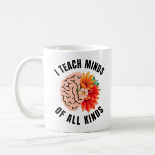 Taza De Café Enseño Mentes De Todo Tipo