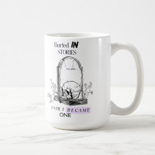 Taza De Café Enterrado en Historias Arte Oscura Academia