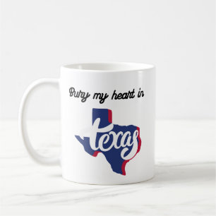 Taza De Café Enterrar mi corazón en Texas
