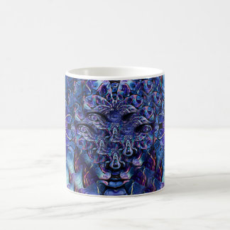 Taza De Café Entidad de ojos virtuales