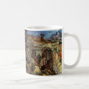 Taza De Café Entrada a la cantera, Saint-Remy por Vincent van G