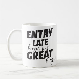 Taza De Café Entrada de hogi tardío par gran hogi - Desi Design