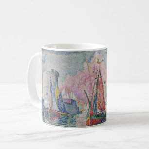Taza De Café Entrada del puerto de La Rochelle, Paul Signac