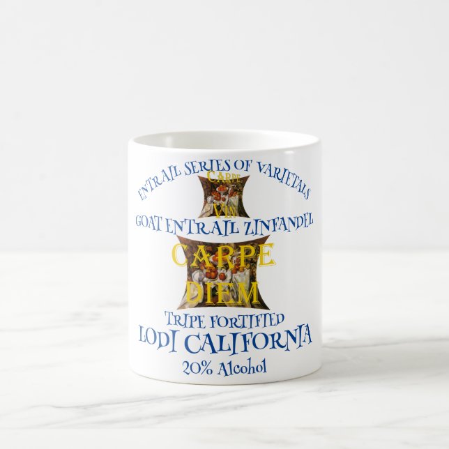 Taza De Café Entradas de cabra Zinfandel de California Tripe (Centro)
