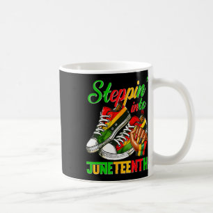 Taza De Café Entrando en el Sn de Chicas Negras Afro del 19 de