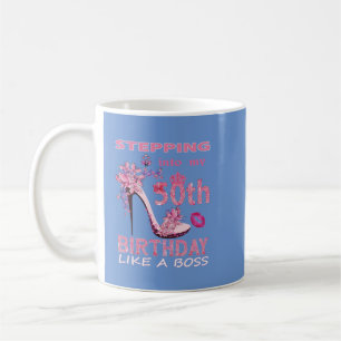 Taza De Café Entrando en mi cumpleaños 50 como un jefe