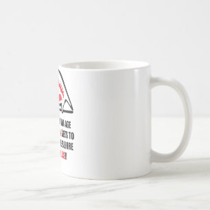 Taza De Café Entrega de la pizza