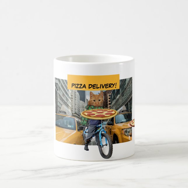 Taza De Café ¡ENTREGA DE PIZZA! Coffee mugs CAT (Centro)