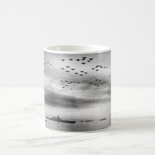 Taza De Café Entrega del paso elevado de USS Missouri de Japón