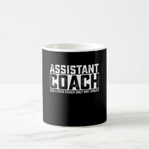 Taza De Café Entrenador Asistente Como Un Entrenador Principal