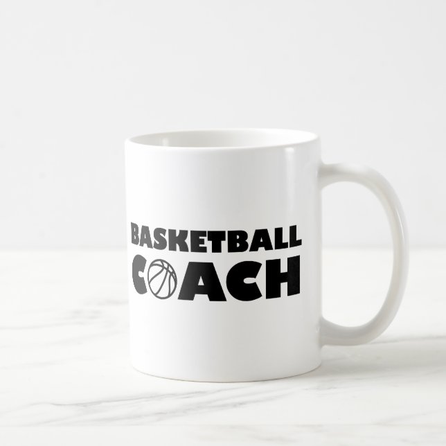 Taza De Café Entrenador de baloncesto (Derecha)