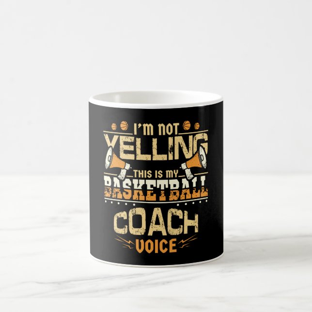 Taza De Café entrenador de baloncesto (Centro)
