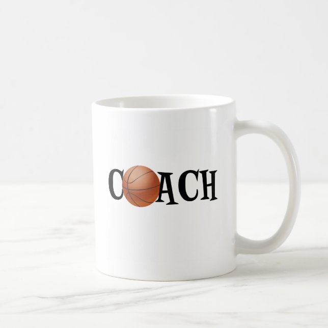 Taza De Café Entrenador de baloncesto (Derecha)