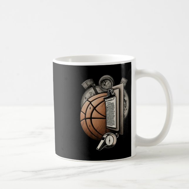 Taza De Café Entrenador de baloncesto - S (Derecha)