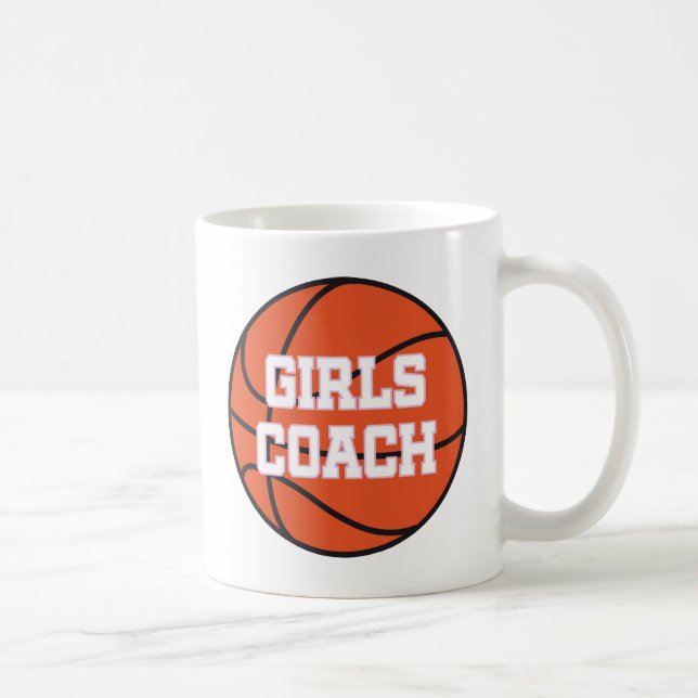 Taza De Café Entrenador de béisbol de los chicas (Derecha)