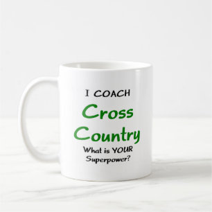 Taza De Café entrenador de cross country