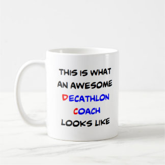 Taza De Café entrenador de decathlon, impresionante