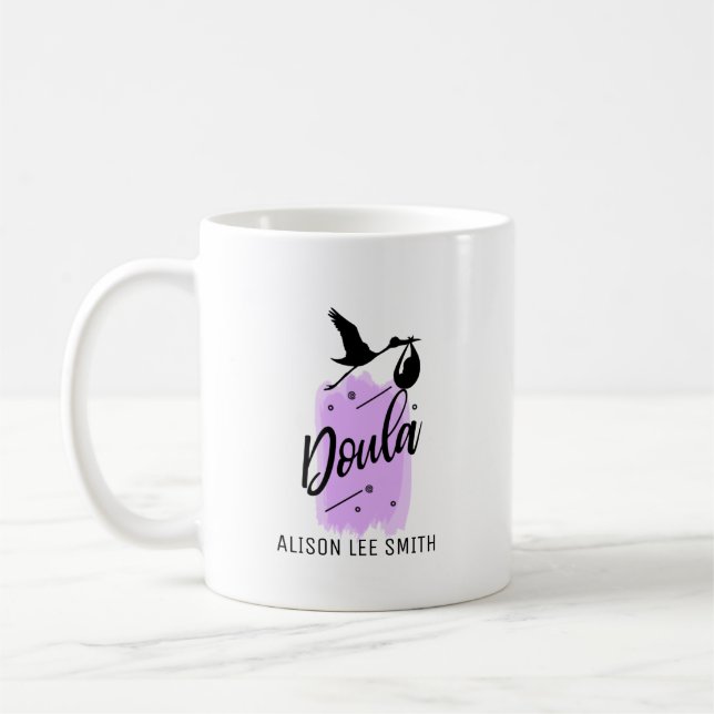 Taza De Café Entrenador de Doula Birth (Izquierda)
