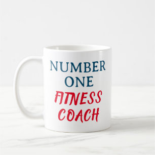 Taza De Café Entrenador de fitness número uno