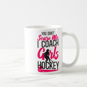 Taza De Café Entrenador de Hockey sobre Césped No Me Asustas En