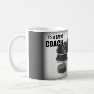 Taza De Café Entrenador de hockey sobre hielo Gracias Mug Regal