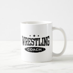 Taza De Café Entrenador de lucha libre