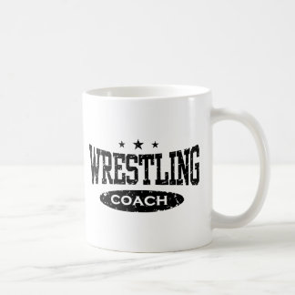 Taza De Café Entrenador de lucha libre