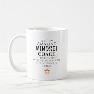 Taza De Café Entrenador de Mentalidad Increíble Difícil de Enco