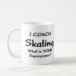 Taza De Café entrenador de patinaje
