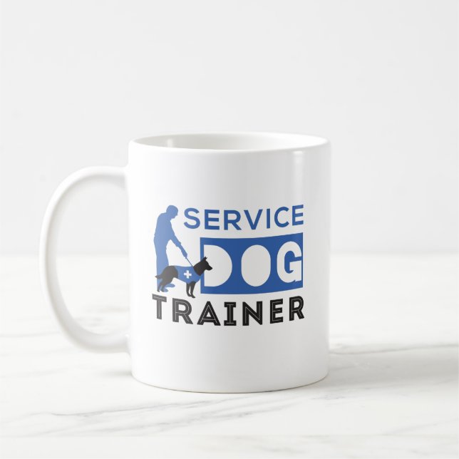Taza De Café Entrenador de perros de servicio (Izquierda)