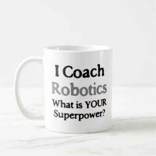 Taza De Café entrenador de robótica