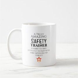 Taza De Café Entrenador de Seguridad Increíble Difícil de Encon