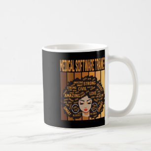 Taza De Café Entrenador de software médico Orgulloso Mes de la