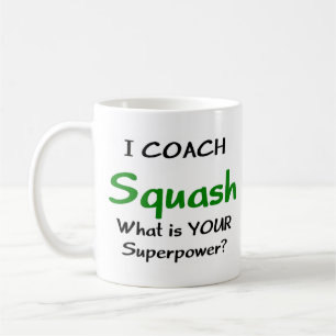 Taza De Café entrenador de squash