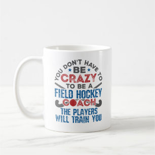 Taza De Café Entrenador Divertido de Hockey sobre Césped Entren
