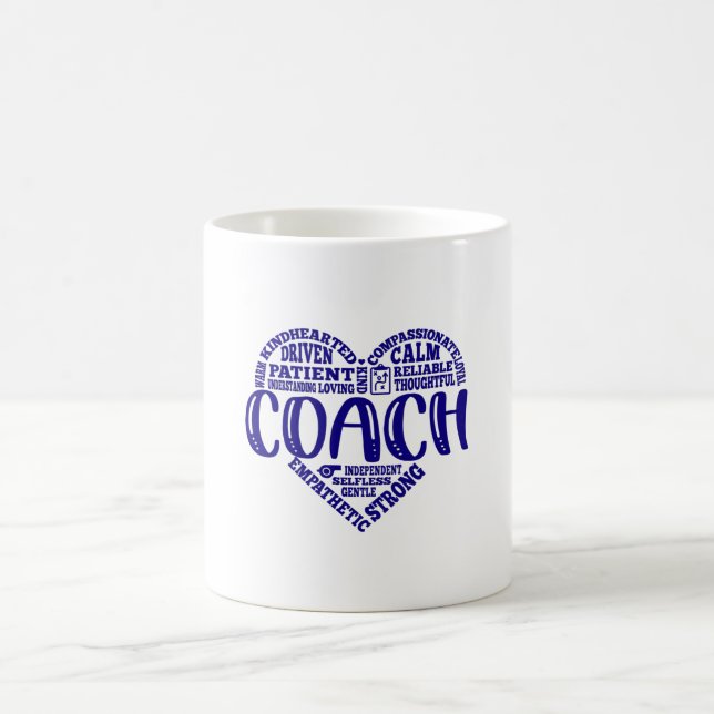 Taza De Café Entrenador, entrenador de baile, apreciación, aleg (Centro)