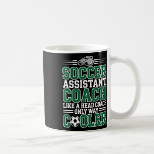 Taza De Café Entrenador instantáneo de fútbol como un entrenado