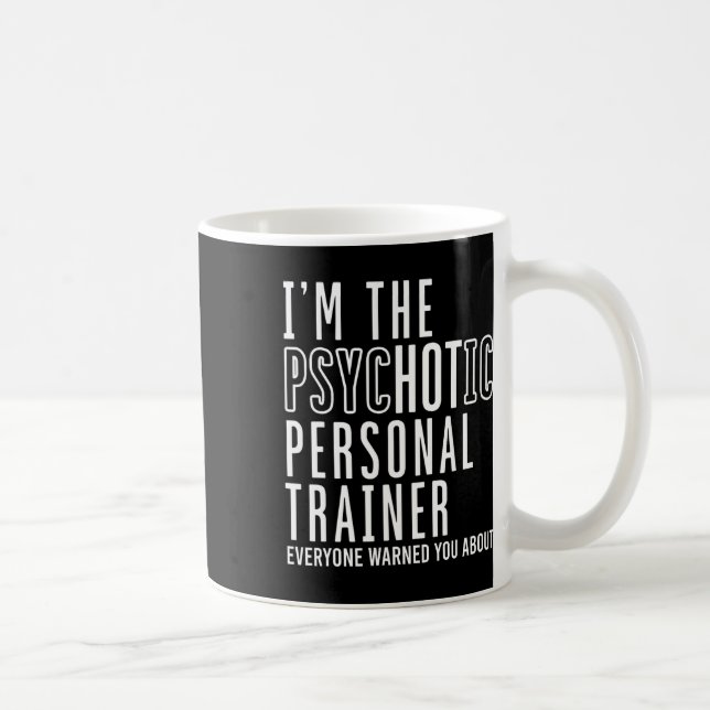 Taza De Café Entrenador Personal Bodybuilding Workout Fitness I (Derecha)