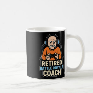Taza De Café Entrenador retirado de Ttle Royale, divertido juga