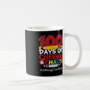 Taza De Café Entrenadora de alfabetización feliz a las mujeres