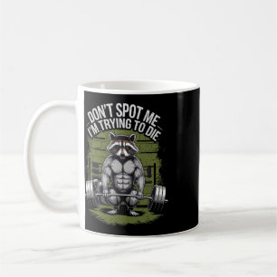Taza De Café Entrenamiento de culturismo no me ayudes estoy tra