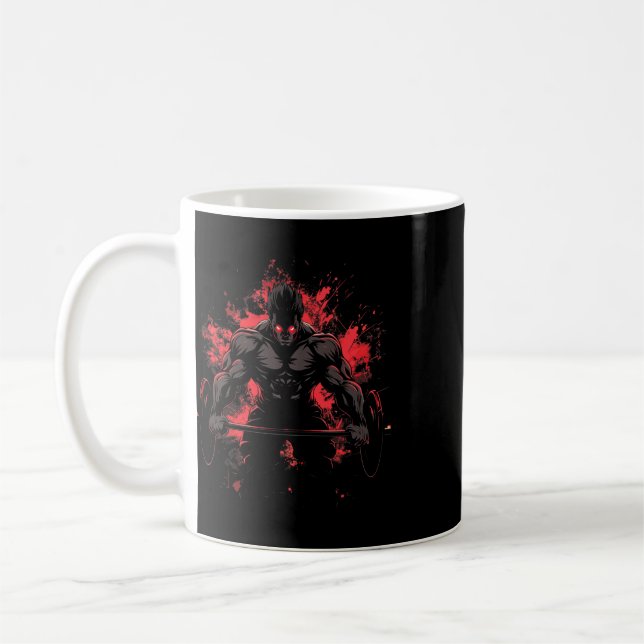 Taza De Café Entrenamiento de culturismo Poder de levantamiento (Izquierda)