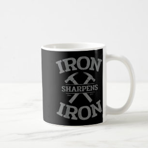 Taza De Café Entrenamiento de Hombres en el Gimnasio Iron Sharp