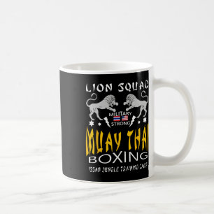 Taza De Café Entrenamiento de Kickboxing de Muay Thai Gimnasio 