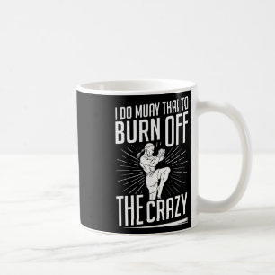 Taza De Café Entrenamiento de Muay Thai Luchador Kickboxing Pri