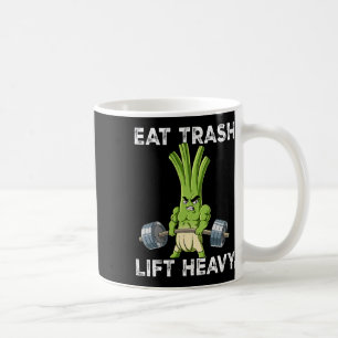 Taza De Café Entrenamiento De Peso De Gimnasio De Cebolla Coma 