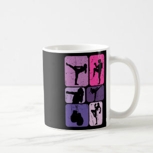 Taza De Café Entrenamiento divertido de kickboxing para chicas