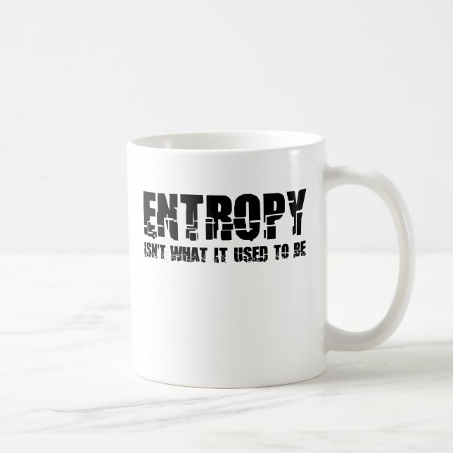 Taza De Café Entropía (Derecha)