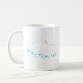 Taza De Café Entusiasmo | Colección de palabras portuguesas