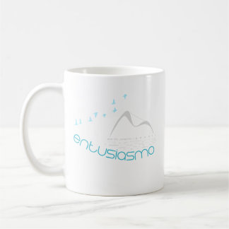 Taza De Café Entusiasmo | Colección de palabras portuguesas